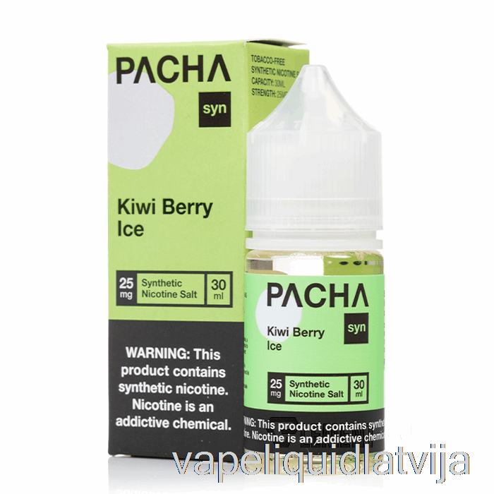 Kivi Ogu Ledus - Pacha Syn Salts - 30ml 25mg Vape šķidrums